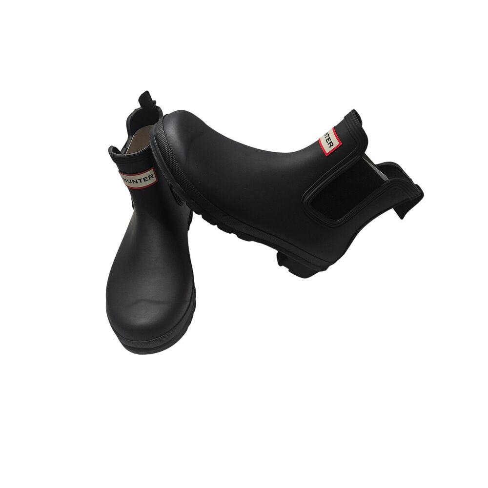 Hunter Boots Original Chelsea Boot Black Size 8
